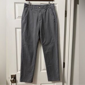 Bonobos Athletic Fit Men's Chino Pant Size 29x30 Gray